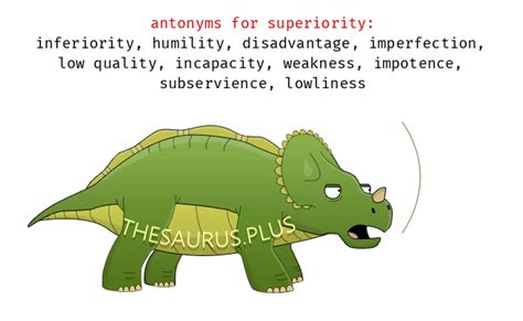 superiority thesaurus|opposite of superiority.